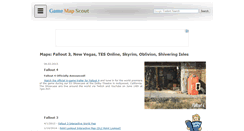 Desktop Screenshot of gamemapscout.com